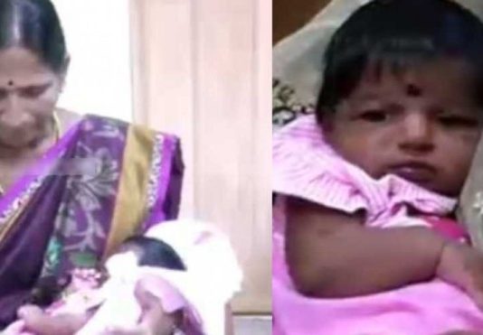 மாதவிடாய் நின்ற பின்பும் 63 வயதில் குழந்தை பெற்றெடுத்த பெண் : எத்தனாவது குழந்தை தெரியுமா?