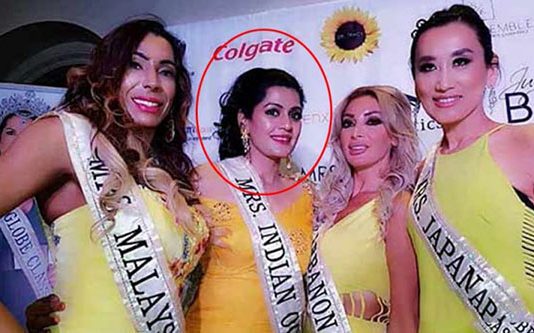 அமெரிக்காவில் 49 வயதில் திருமதி உலக அழகி பட்டம் வென்ற கோயம்புத்தூர் தமிழ்ப் பெண்!!