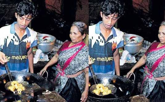 பள்ளி முடிந்ததும் அம்மாவுடன் டீ கடையில் வேலைசெய்யும் இளம் நடிகர்?