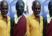 தீராக்காதல் : இறந்துபோன மனைவியை சிலையாக வடித்து 2 மணிநேரம் பேசும் கணவர்!!