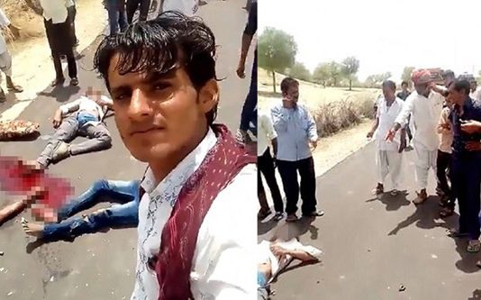 உலகின் மோசமான செல்பி இதுதானா? கடும் கண்டனத்துக்குள்ளான புகைப்படம்