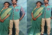 தூக்கில் சடலமாக தொங்கிய காதல் மனைவி : துடித்துப் போன கணவர் எடுத்த விபரீத முடிவு!!