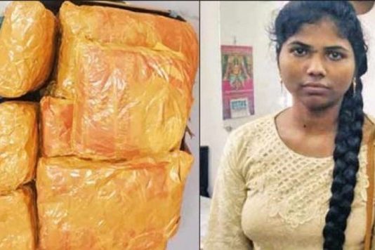 சூட்கேஸில் கஞ்சா : பல ஆண்களுடன் பழக்கம் : யார் இந்த இளம்பெண்?