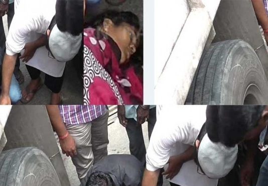 30 நிமிடங்கள் குழந்தையின் கண்முன்னே துடிதுடித்து இறந்துபோன தாய் : சோக சம்பவம்!!