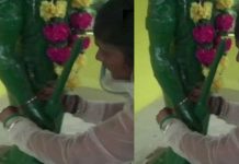 இறந்து போன தம்பியின் சிலைக்கு ராக்கி கட்டிய அக்கா!!