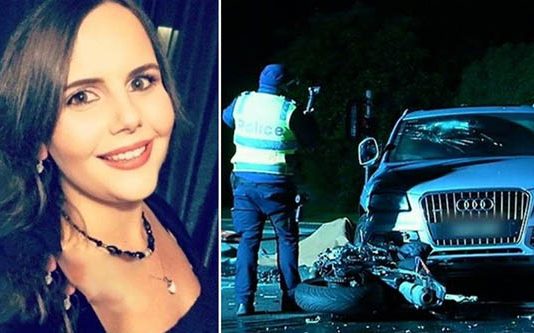 விபத்தில் சிக்கியவருக்கு உதவப் போன பெண்ணுக்கு நேர்ந்த பரிதாபம்!!