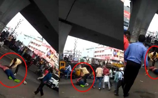 மீண்டும் பயங்கரம் : பட்டப்பகலில் இளைஞர் துடிதுடிக்க வெட்டி கொலை : வெளியான அதிர்ச்சி வீடியோ!!