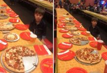 பிறந்தநாள் விழாவில் சிறுவனுக்கு நடந்த பரிதாப சம்பவம் : வைரலாகும் புகைப்படத்தின் பின்னணி!!