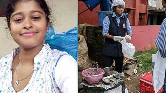 படித்துக்கொண்டே மீன் விற்று குடும்பத்தை காப்பாற்றிய மாணவி எடுத்த அதிரடி முடிவு!!