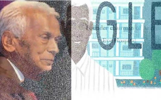 ஒரு தமிழருக்காக லோகோவையே மாற்றிய கூகுள் : யார் அவர்? வியக்கவைக்கும் தகவல்கள்!!