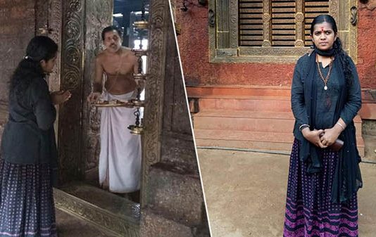 நான் கண்டிப்பாக சபரிமலைக்கு செல்வேன் : விரதம் இருக்கும் இளம்பெண்!!