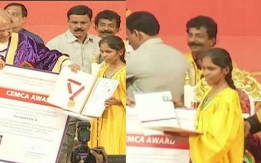 துரத்திய வறுமை… விடாமல் சோதனையிலும் சாதனை படைத்த தமிழ் மாணவி!!