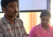 காதல் கணவரை கழுத்தை அறுத்து கொலை செய்த வழக்கு : காதலனுடன் பொலிசில் சிக்கிய மனைவி!!