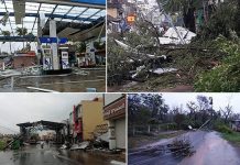 தமிழகத்தை புரட்டிப்போட்ட கஜா புயல் : 12 பேர் பலி : அதிர்ச்சிப் புகைப்படங்கள்!!