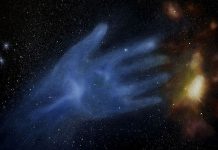 விண்ணில் தோன்றிய கடவுளின் கை : நாசா வெளியிட்ட அதிர்ச்சிப் புகைப்படம்!!