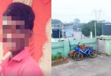 மொட்டை மாடியில் ரத்த வெள்ளத்தில் மிதந்த பள்ளி மாணவன் : சென்னையில் பரபரப்பு!!