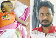 குடிப்பதற்கு பணம் தர மறுத்த மனைவி.. 4 மாத குழந்தையை கொடூரமாக கொலை செய்த தந்தை!!