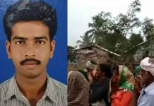 மனைவியின் கழுத்தை அறுத்து கொடூர கொலை : கணவனின் வெறிச்செயல்!!