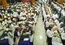 நெருப்பில்லாமல் 3 அரை நிமிடத்தில் 300 வகையான உணவுகள் சமைத்து உலக சாதனை!!