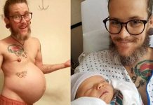 பெண்ணாக பிறந்து ஆணாக மாறி குழந்தை பெற்றெடுத்த ஆச்சரிய நபர்!!