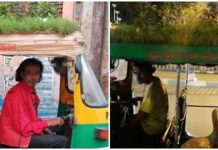 சுட்டெரிக்கும் வெயிலை சமாளிக்க ஆட்டோ ஓட்டுநர் செய்த அற்புத செயல் : குவியும் வாழ்த்துக்கள்!!