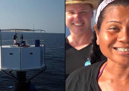 கடலில் வீடு கட்டிய அமெரிக்க கோடீஸ்வரர்கள் : மரண தண்டனை விதிக்கப்பட்டதால் தலைமறைவு!!