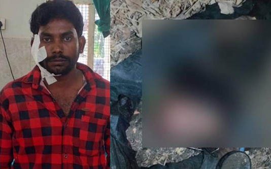 மனைவியின் தலையை வெட்டி ஊர்வலமாக எடுத்துச் சென்ற கணவன் : அதிர்ச்சி சம்பவம்!!