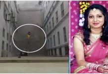 கணவனிடம் இருந்து வந்த கடிதம் : 9வது மாடியிலிருந்து குதித்து தற்கொலை செய்துகொண்ட மனைவி!!