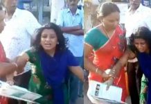 நடுரோட்டில் கண்ணீர் விட்டு அழுத கர்ப்பிணி பெண் : பிளேடால் வெட்டிய மாமியார்!!