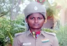 தூக்கில் சடலமாக தொங்கிய பெண் காவலர்!!