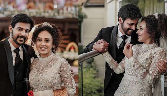 பிக்பாஸின் பிரபல காதல் ஜோடி, திருமணத்தில் முடிந்தது : தம்பதியின் அழகிய போட்டோக்கள் இதோ!!