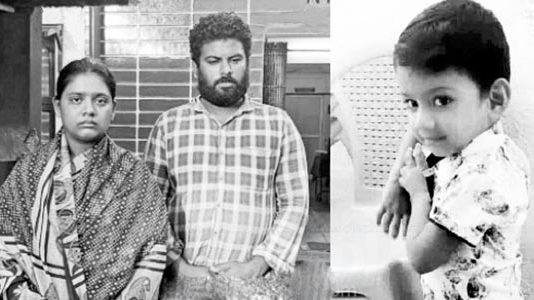 எலும்பு உடையும் அளவிற்கு பெற்ற குழந்தையை அடித்துக்கொன்ற தாய்!!