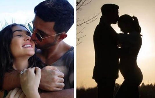 கர்ப்பமான பிறகு நிச்சயதார்த்தம் செய்த நடிகை எமி ஜாக்சன் : இதோ அந்த வீடியோ!!