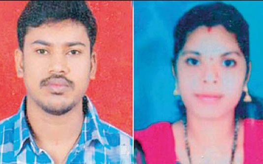 பிஞ்சுக்குழந்தையை தவிக்கவிட்டு தூக்கில் தொங்கிய தம்பதி!!