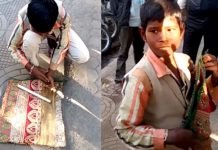 பிச்சை எடுக்கும் பலருக்கு மத்தியில் வியப்பூட்டும் ஏழை சிறுவனின் செயல்!!