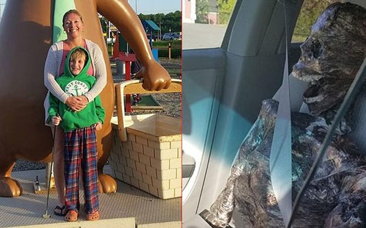 காரில் சடலத்துடன் பயணித்த பெண் : பின்னர் தெரியவந்த உண்மை!!