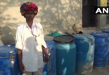 கடும் வறட்சி : தண்ணீர் டிரம்களுக்கு பூட்டு போட்டு பாதுகாக்கு பரிதாபம்!!