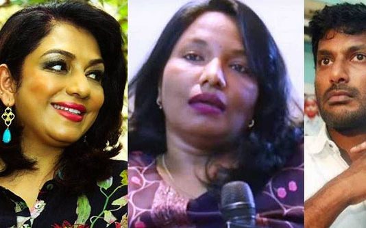 நடிகை வீட்டுக்குள் இரவில் சுவர் ஏறி குதித்த விஷால் : பெண்ணுக்கு நேர்ந்த கதி!!