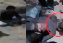 இளைஞரை மூக்கால் காலணியை துடைக்க வைத்த கொடூரம் : அதிர்வலைகளை ஏற்படுத்திய சம்பவம்!!