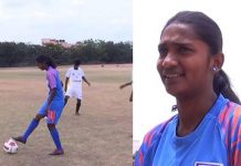 மகளிர் உலகக்கோப்பை கால்பந்து தொடருக்கு தெரிவான தமிழச்சி : குவியும் பாராட்டுக்கள்!!