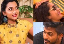 பிக்பாஸ் அபிராமியின் உண்மை முகம் முகேனால் தான் வெளிப்படும் : எங்க வீட்டு மாப்பிள்ளை அபர்ணதி அதிரடி!!