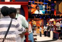 சேரன் காலில் விழுந்து மன்னிப்பு கேட்ட சரவணன்!!