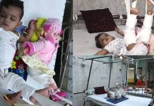 குழந்தையுடன் சேர்த்து பொம்மை கால்களிலும் கட்டுபோட்ட மருத்துவர்கள் : ஏன் தெரியுமா?