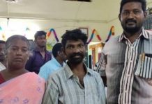 வேலை செய்யும் இடத்தில் மகனை தாய் கண்ட காட்சி : 20 ஆண்டுகளுக்கு பின் நடந்த நெகிழ்ச்சி சம்பவம்!!