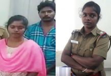 பொலிசார் வேடமிட்டு சுற்றித்திரிந்த துணை நடிகை கைது!!