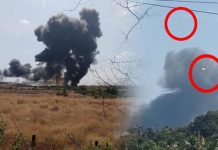 நடுவானில் இன்ஜினில் சிக்கிய பறவை : தரையில் வி ழுந்து நொ றுங்கிய விமானம் : திறமையாக த ப்பிய விமானிகள்!!