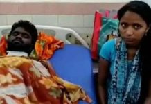 திருமணமான ஒரு வாரத்தில் கணவன் அருகில் சோ கமாக உட்கார்ந்திருந்த புதுப்பெண் : நெஞ்சை உருக்கும் புகைப்படம்!!