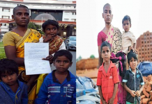 த ற்கொ லை செய்த கணவன் : தனது தலைமுடியை விற்று குழந்தைகள் பசியை போக்கிய இளம் தாய்!!