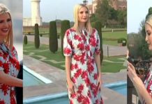 டெல்லியில் இவான்கா டிரம்ப் அணித்திருந்த உடையால் சர்ச்சை : காரணம் இதுதான்!!