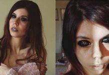 கண்ணில் டாட்டூ குத்திக்கொண்ட அழகிய இளம்பெண்ணுக்கு நேர்ந்த விபரீதம்!!